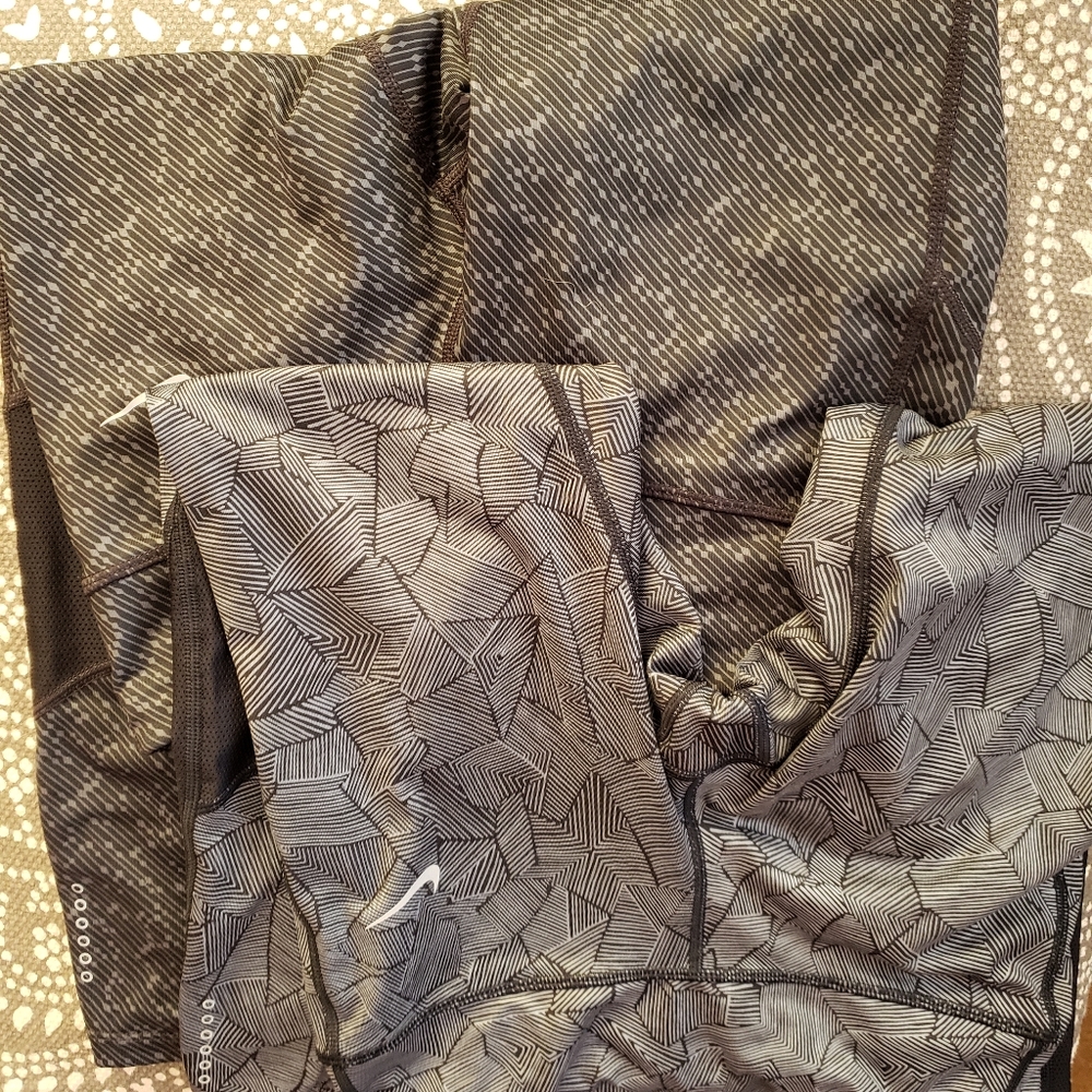 2 pair of NIKE RUNNING TIGHTS